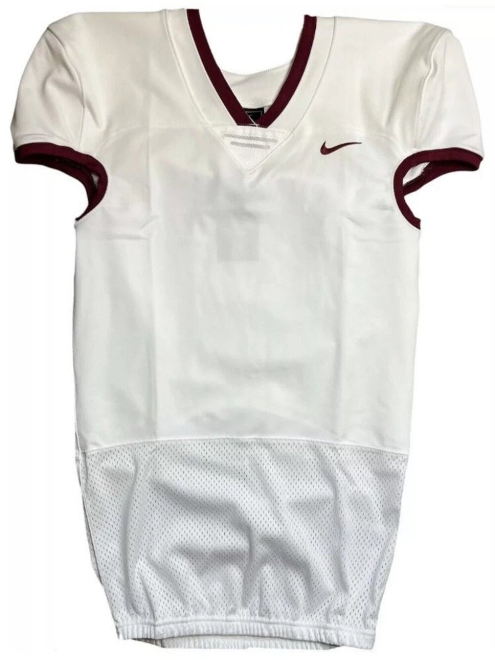 Nike Vapor Untouchable Football Practice Jersey White Mens L NWT